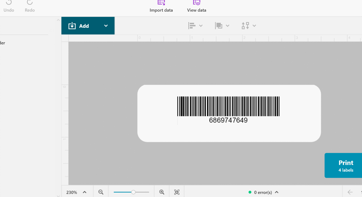How to Print Bar Code Labels SalesVu