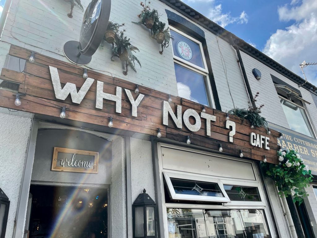 "We're the most unique Pub in Britain, how good's that!" Why Not? Bar