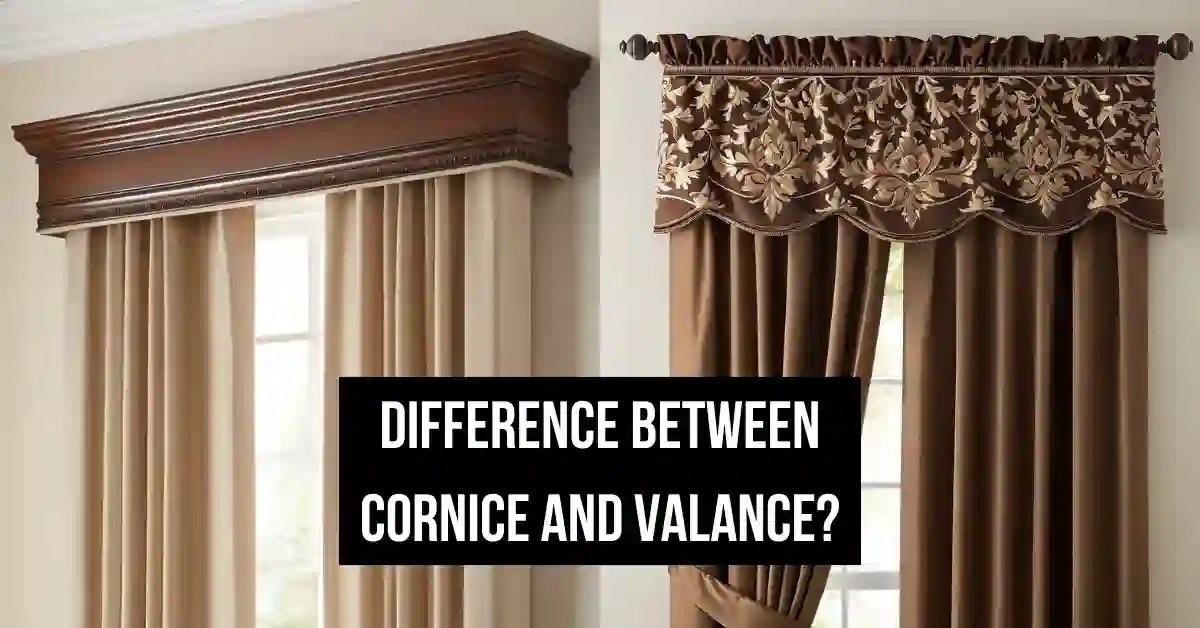 Difference Between Window Cornice and Valance? Salient Home Garden