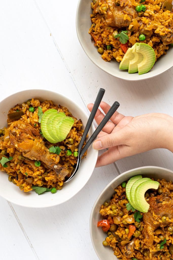 Authentic Puerto Rican Arroz Con Pollo Salima's Kitchen