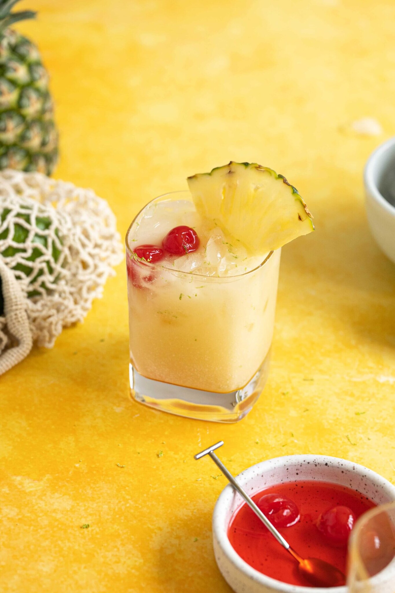 Pina Colada on the Rocks (Shaken not Blended) Salima's Kitchen