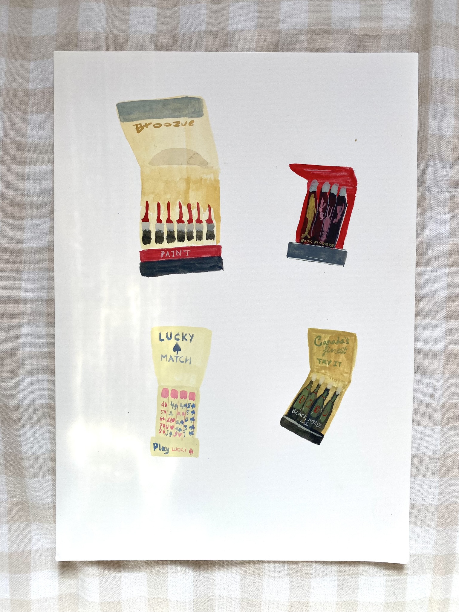 Matches Original Artwork Salinabelle