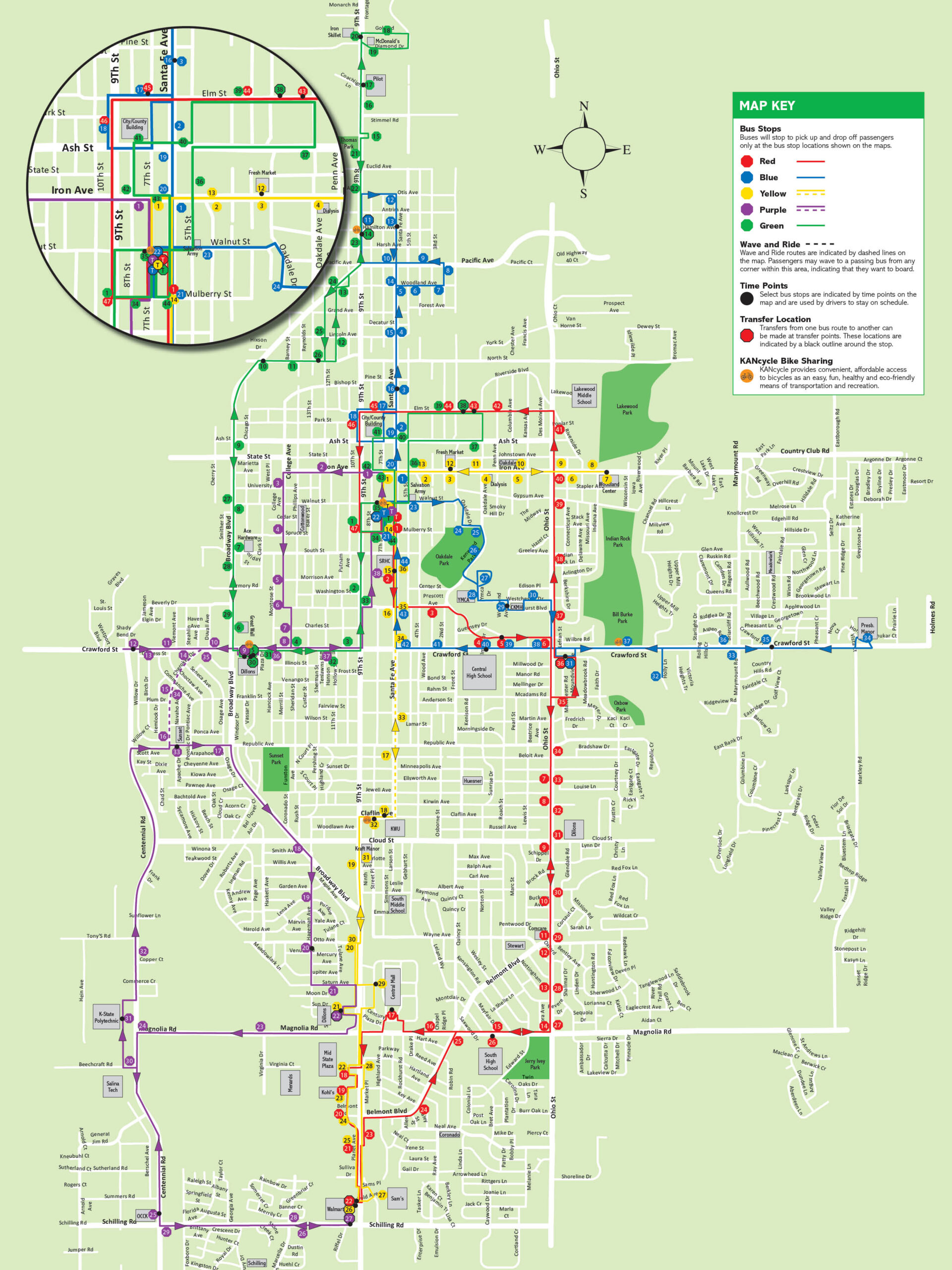 Salina CityGo General Public Transportation Public Transportation for
