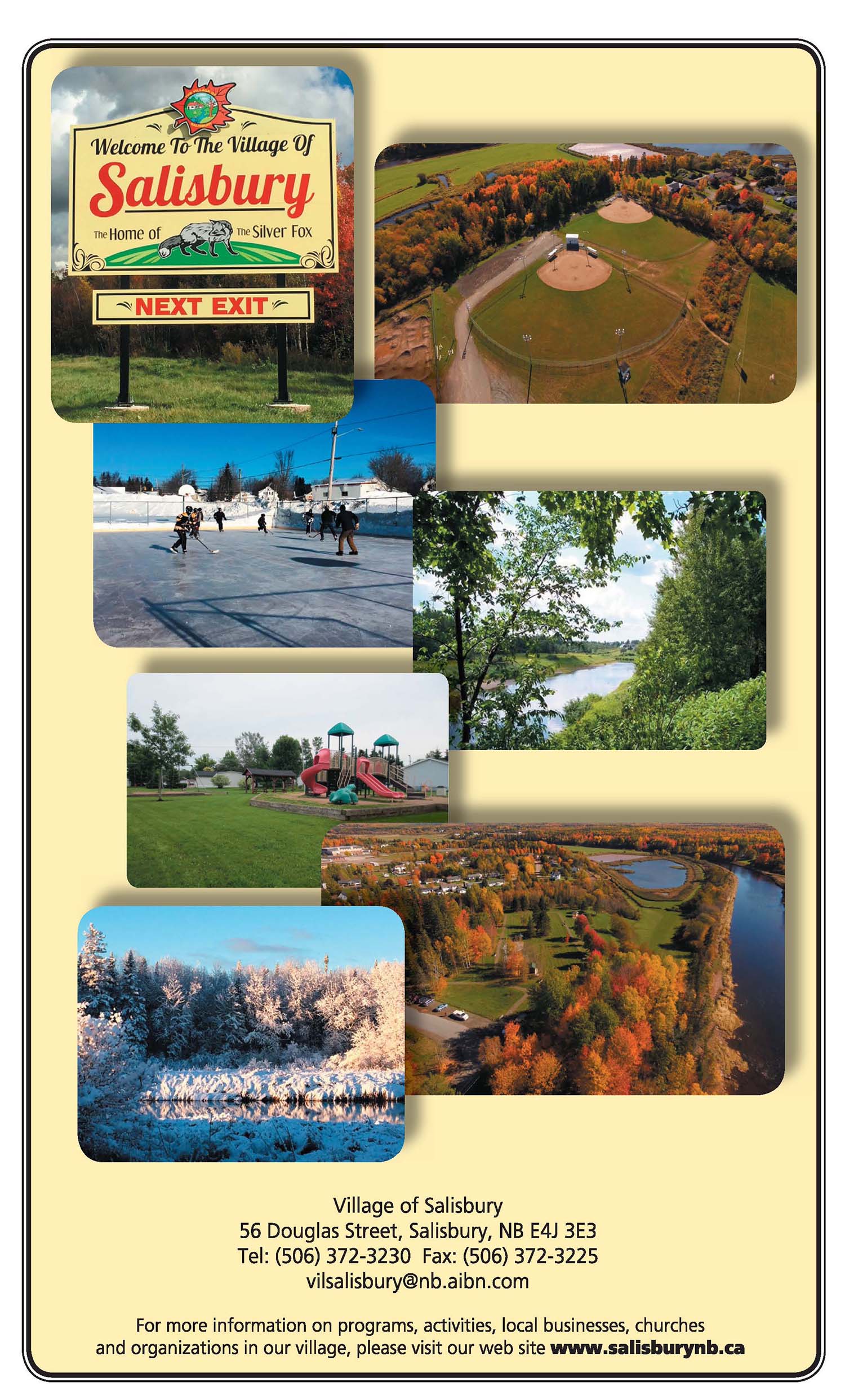 Salisbury Maps Municipality Office in New Brunswick