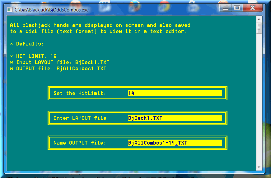 Blackjack Odds Software to Calculate House Edge, Advantage