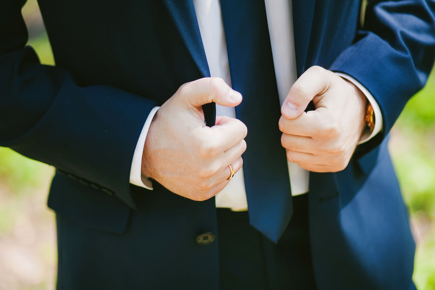 Can I Wear a Black Suit to a Wedding?