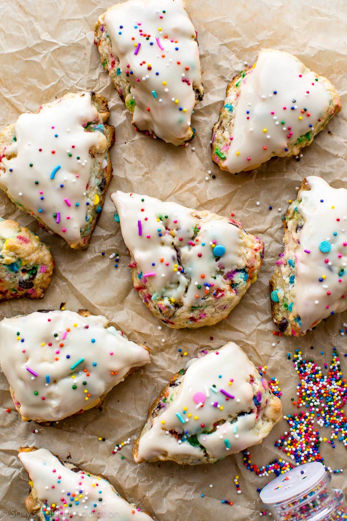 Funfetti Chip Scones Sallys Baking Addiction