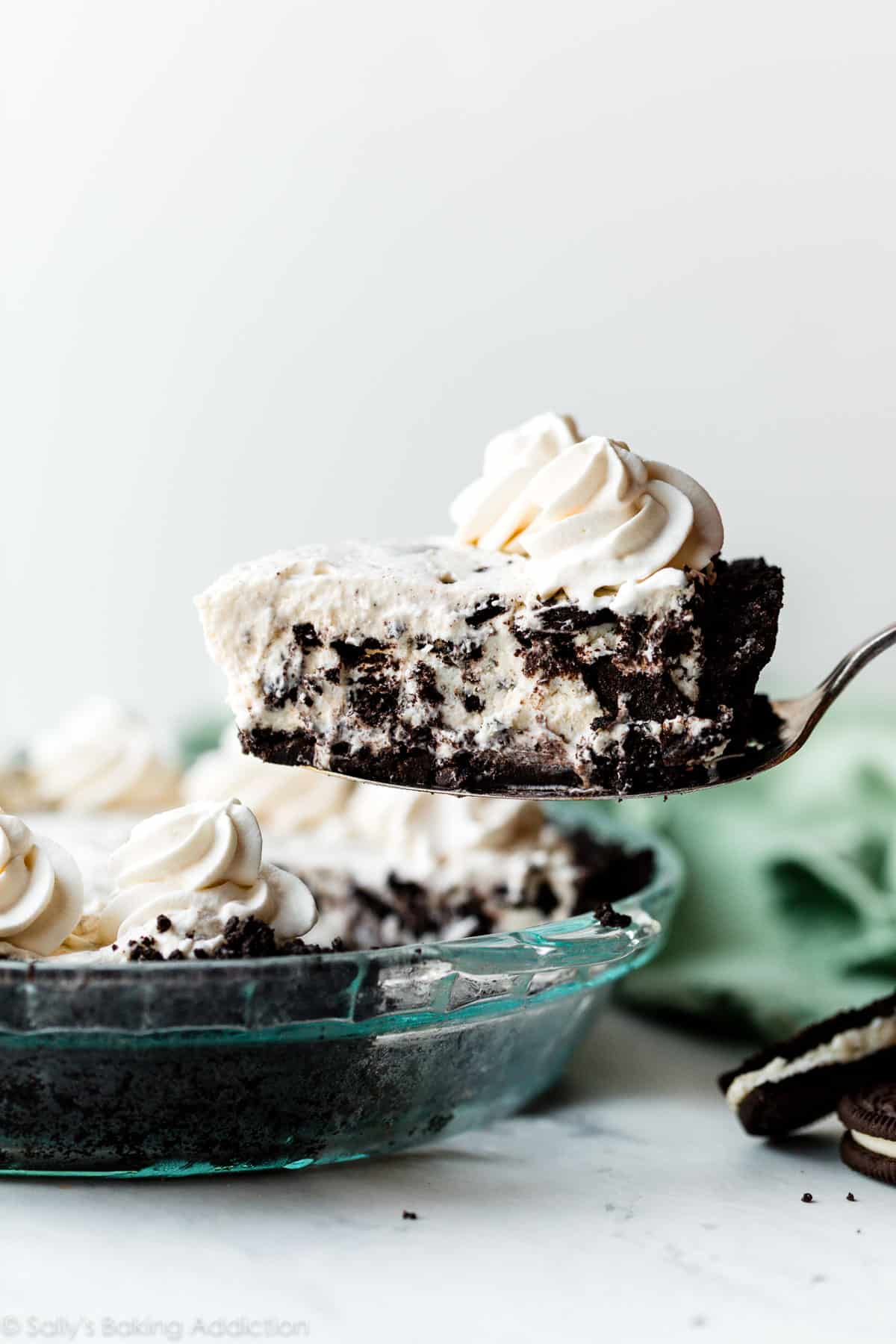 Cookies & Cream Pie (Oreo) Sally's Baking Addiction