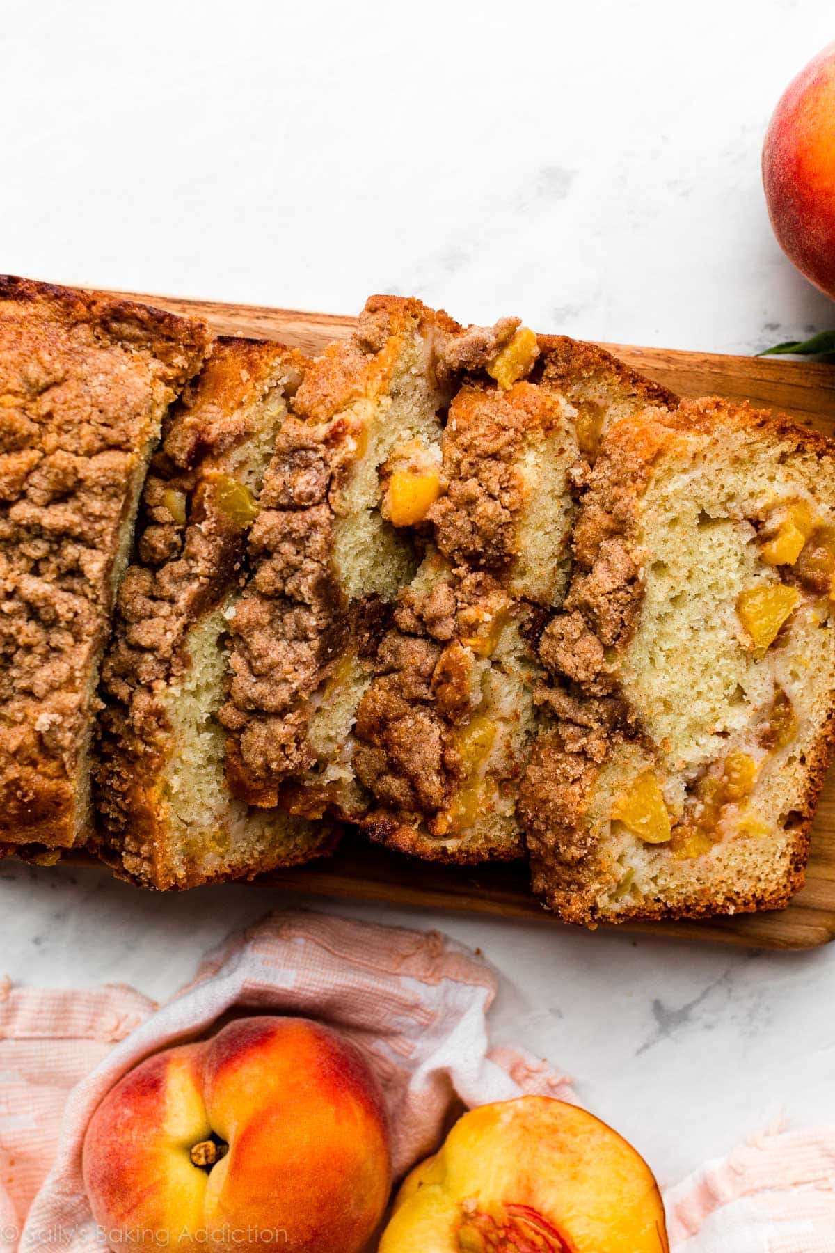 Peach Quick Bread (Loaf Cake) Sally's Baking Addiction
