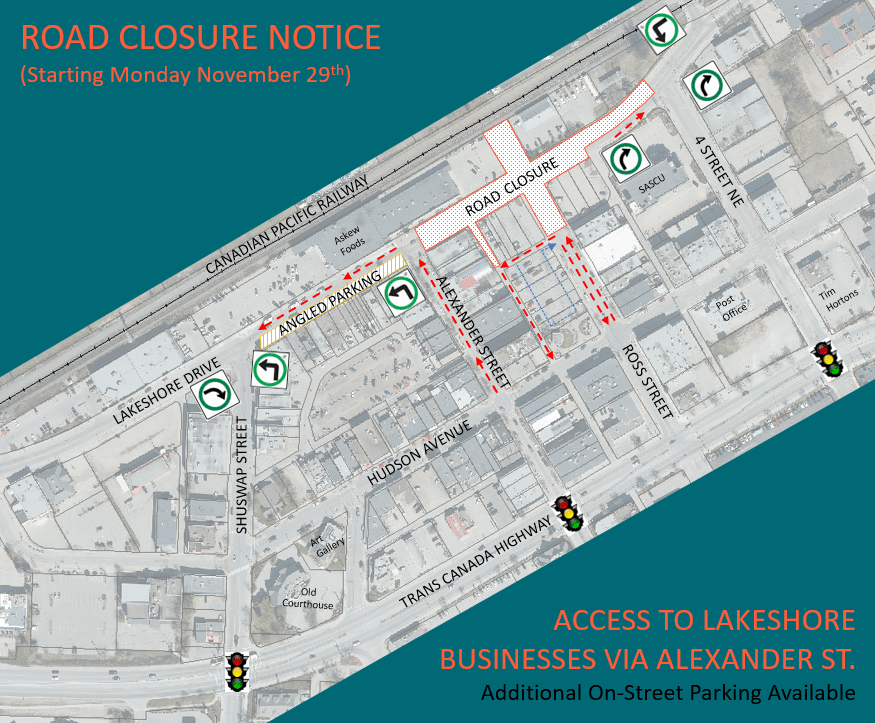 Directions Downtown Salmon Arm