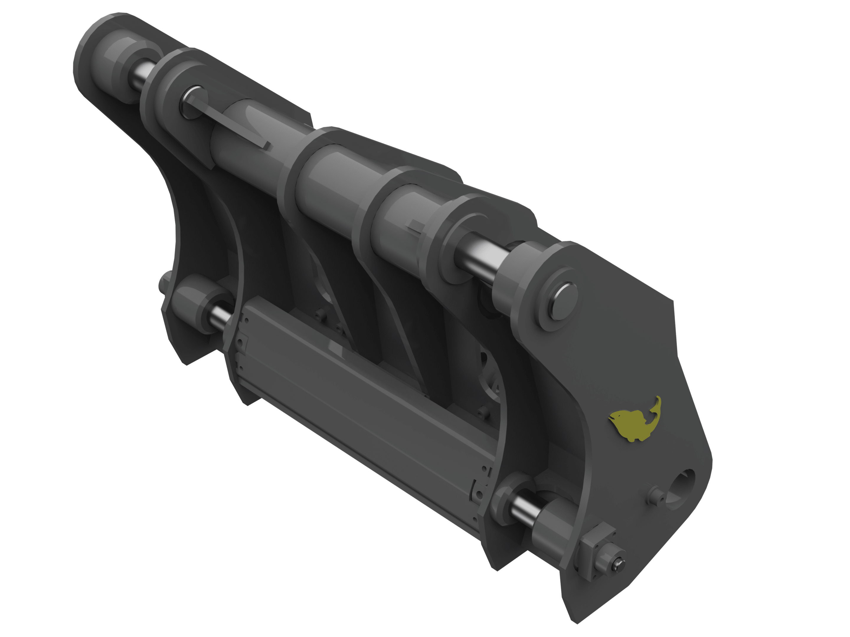 HydraulicCoupler Salmon Buckets Earthmoving Attachments