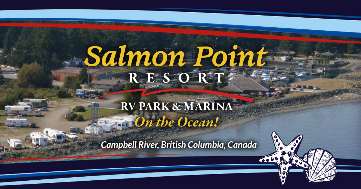 The Closer Coastal Experience! Salmon Point Resort, RV Park & Marina,