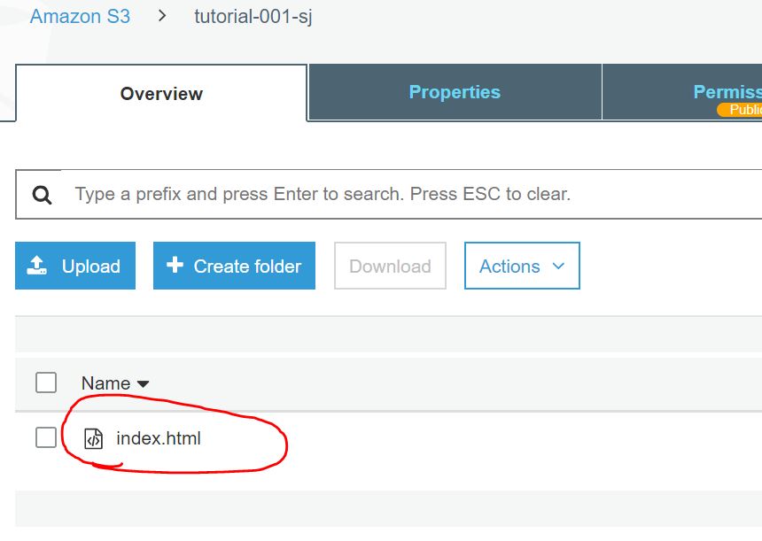 Create an S3 Bucket That Can Host a site Salomon Johns