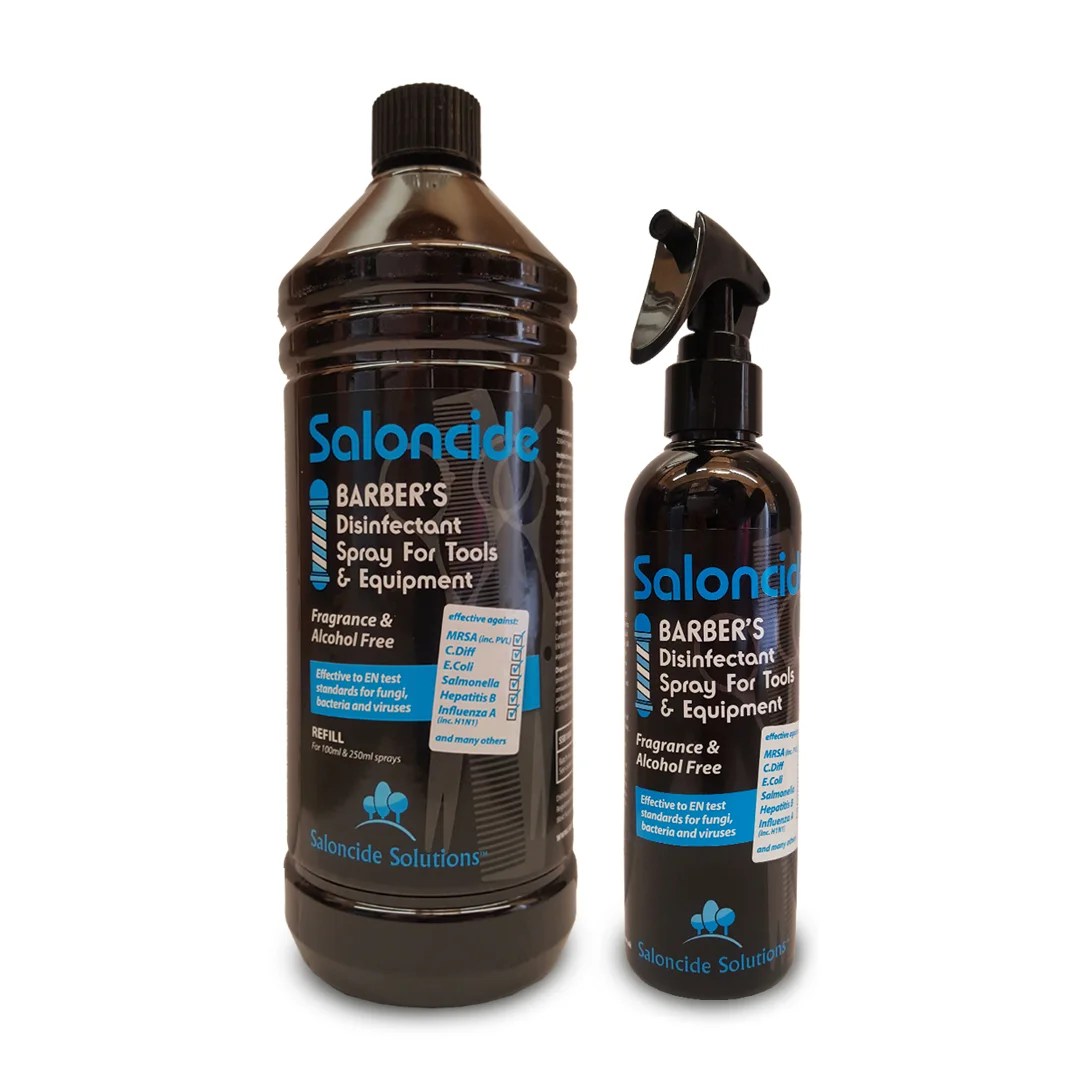 Saloncide Barber's AntiMicrobial Disinfectant Intro Pack Saloncide