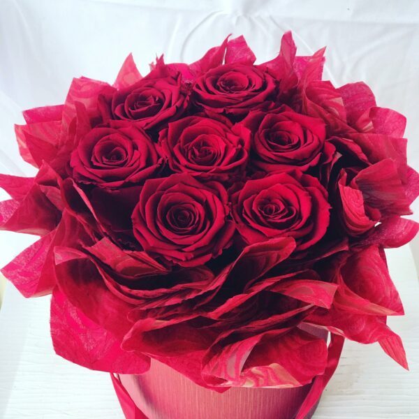 Forever Roses in a Box FOR002 Salon Des Fleurs