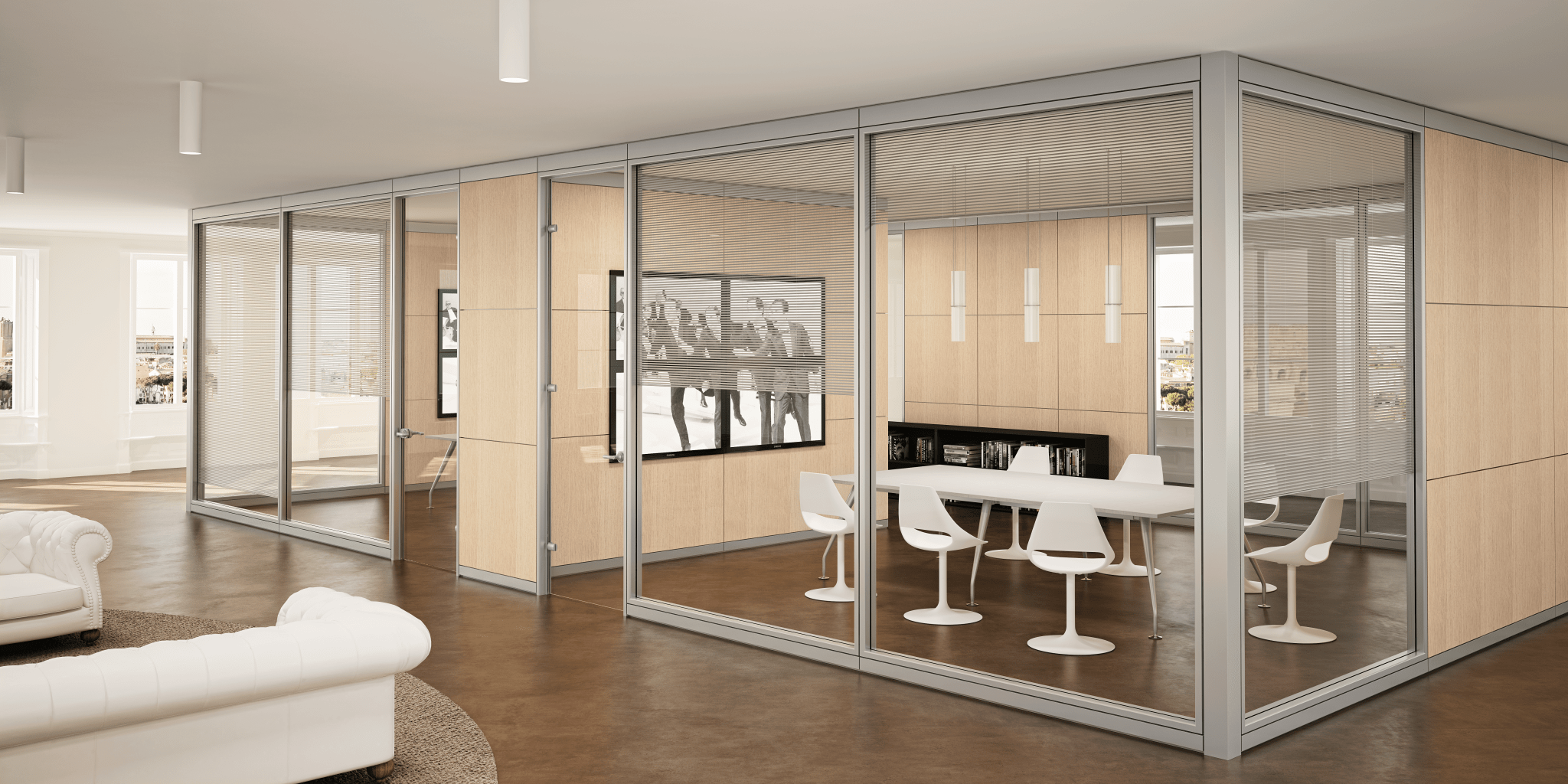 Pareti attrezzate e divisorie