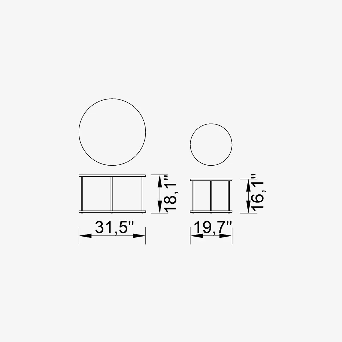 Toronto Coffee Table Saloni