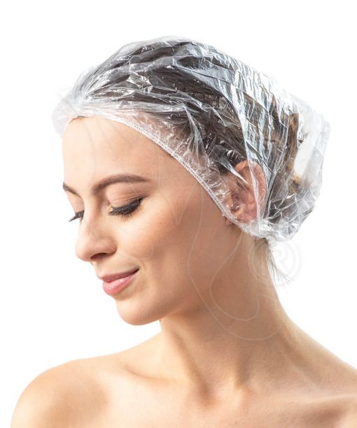 Buy Wholesale Shower Caps Clear Plastic 50pcs Online SalonQuip