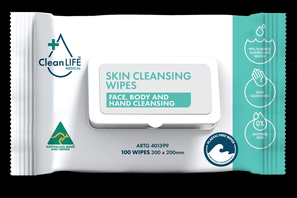 Buy Wholesale Skin Cleansing Wet Wipes 100 wipes Soft Pack Online