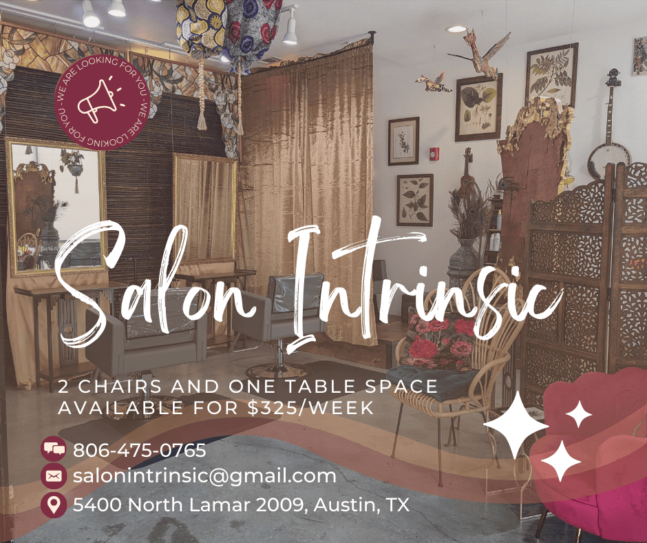 Professional Salon Chair/Table for Rent Salon Renter