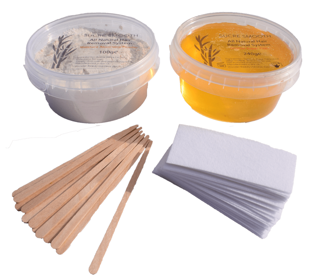 Sugar Waxing Hair Removal Sucre Smooth Facial Kit Professional