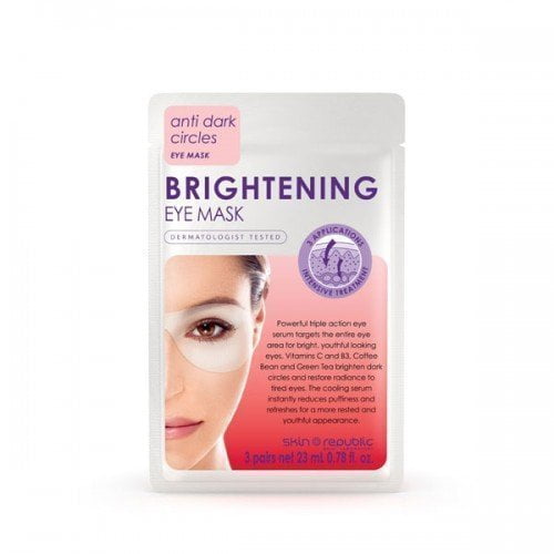 Skin Republic Eye Mask Brightening 3 pairs 18g Masks, Retail, Shop Eye Treatments Salonserve
