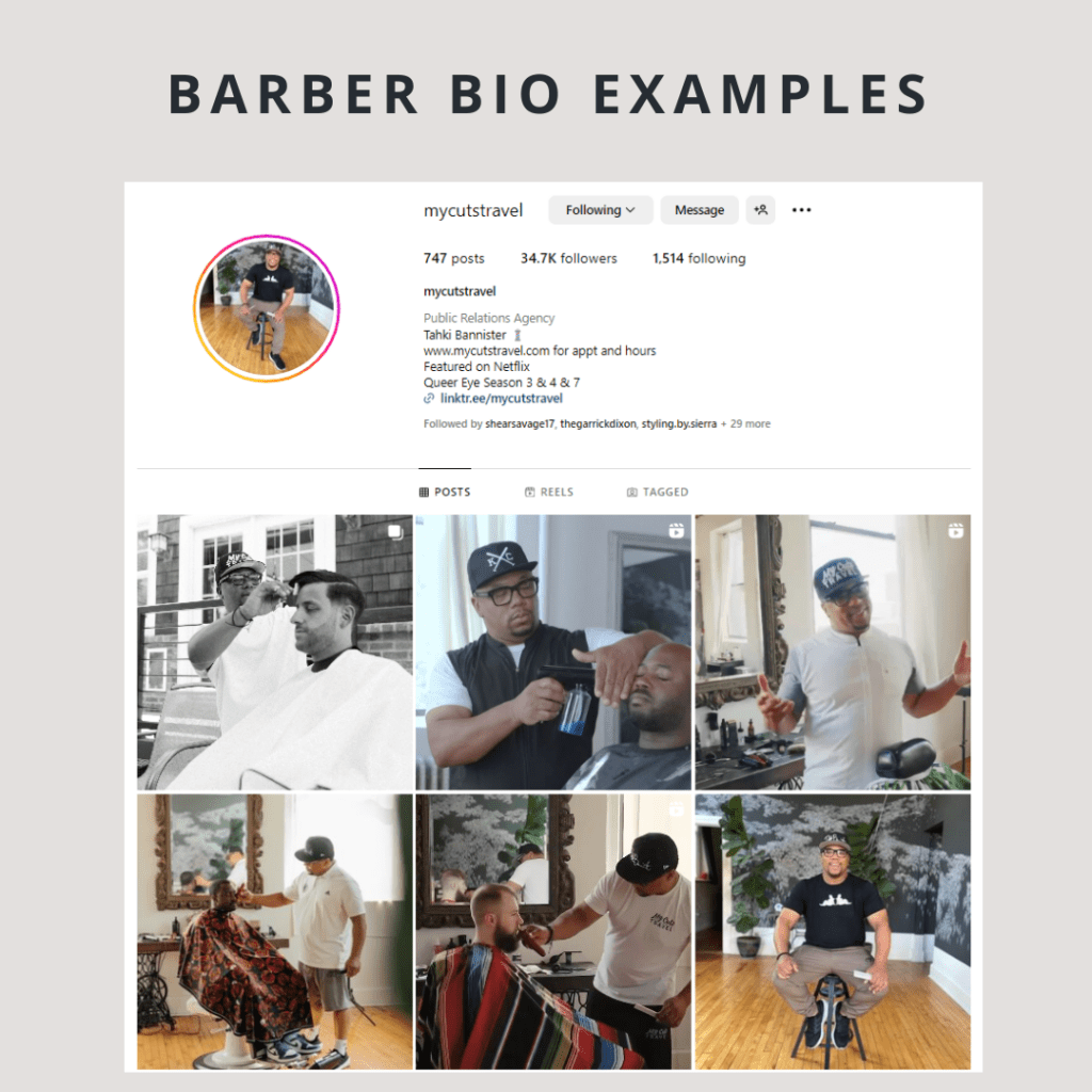 Hair Stylist Bios Salon Social Media & Publication Bio Tips