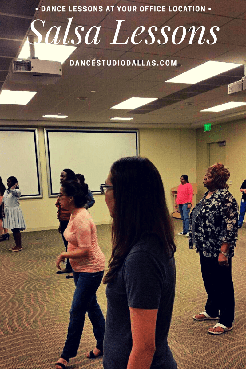 Salsa Dance Lesson at Fidelity Investments in Westlake SalsabySal