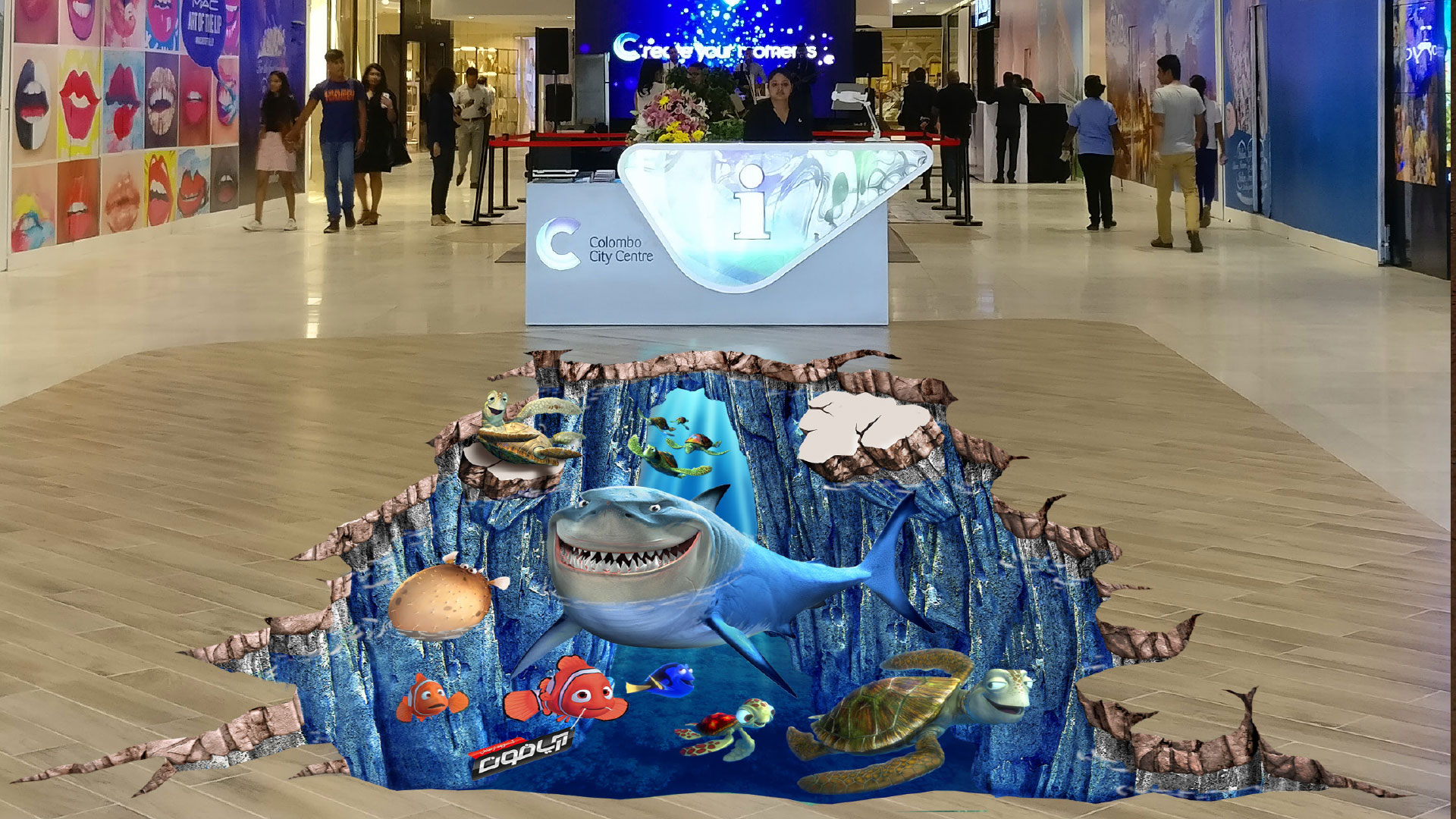 are floor stickers durable ا salso design