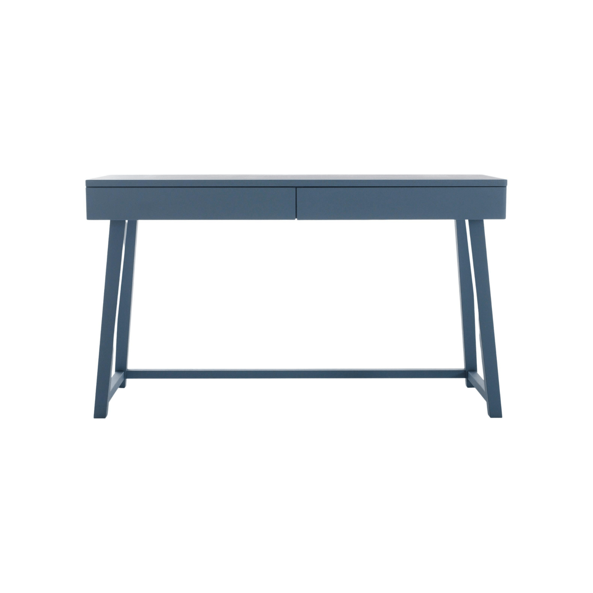 Gray Writing Desk Salt and Pepper