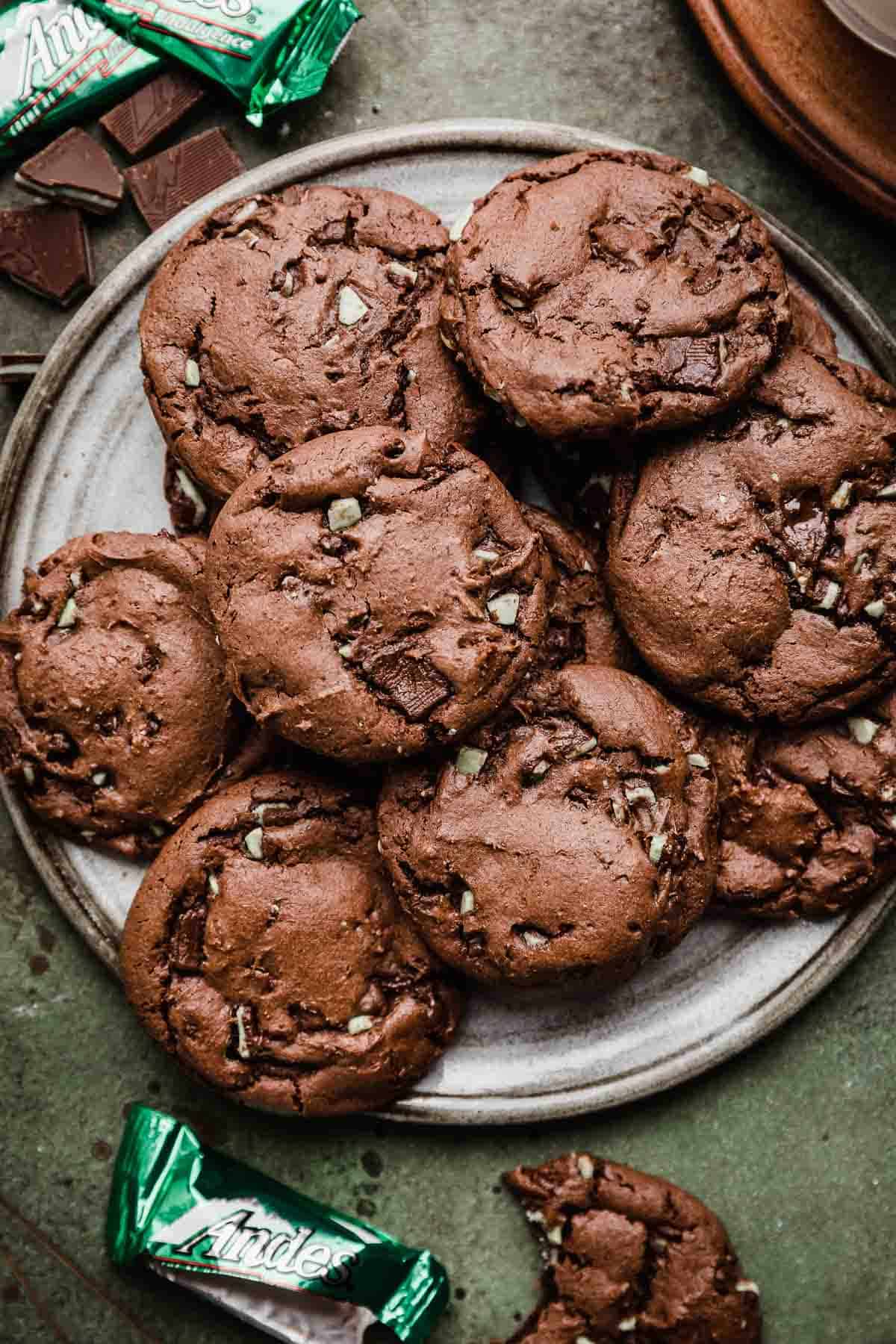 Devil's Food Cake Mix Cookies Salt & Baker