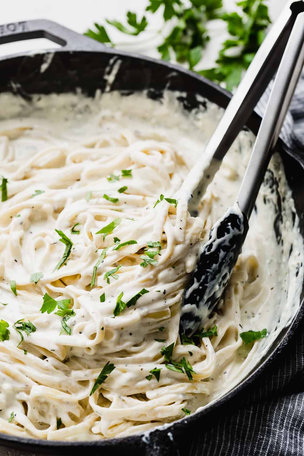 Fettuccine Alfredo (the best ever! So EASY too!) — Salt & Baker