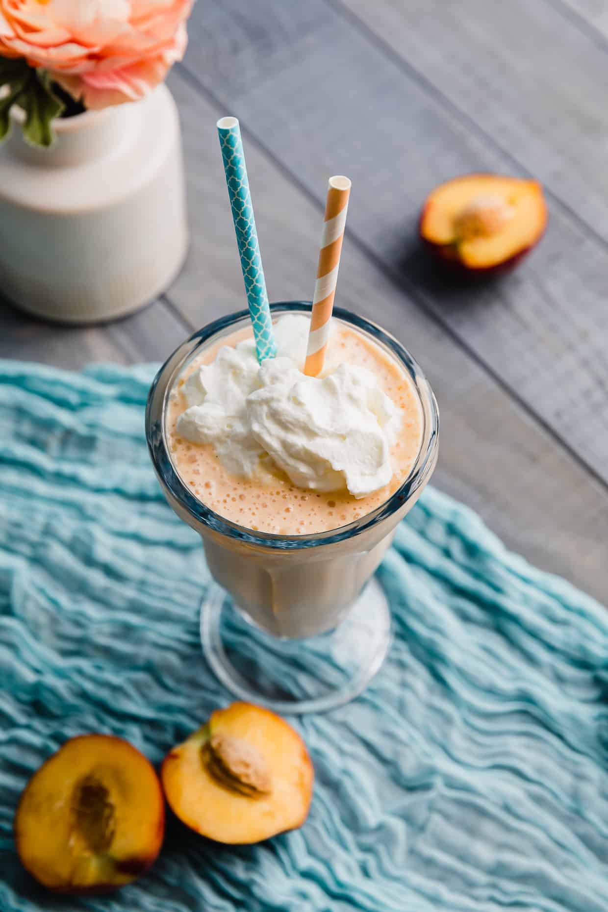 Peach Milkshake — Salt & Baker