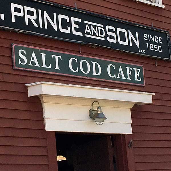 Salt Cod Cafe Located on Orrs Island, Maine (Homemade)