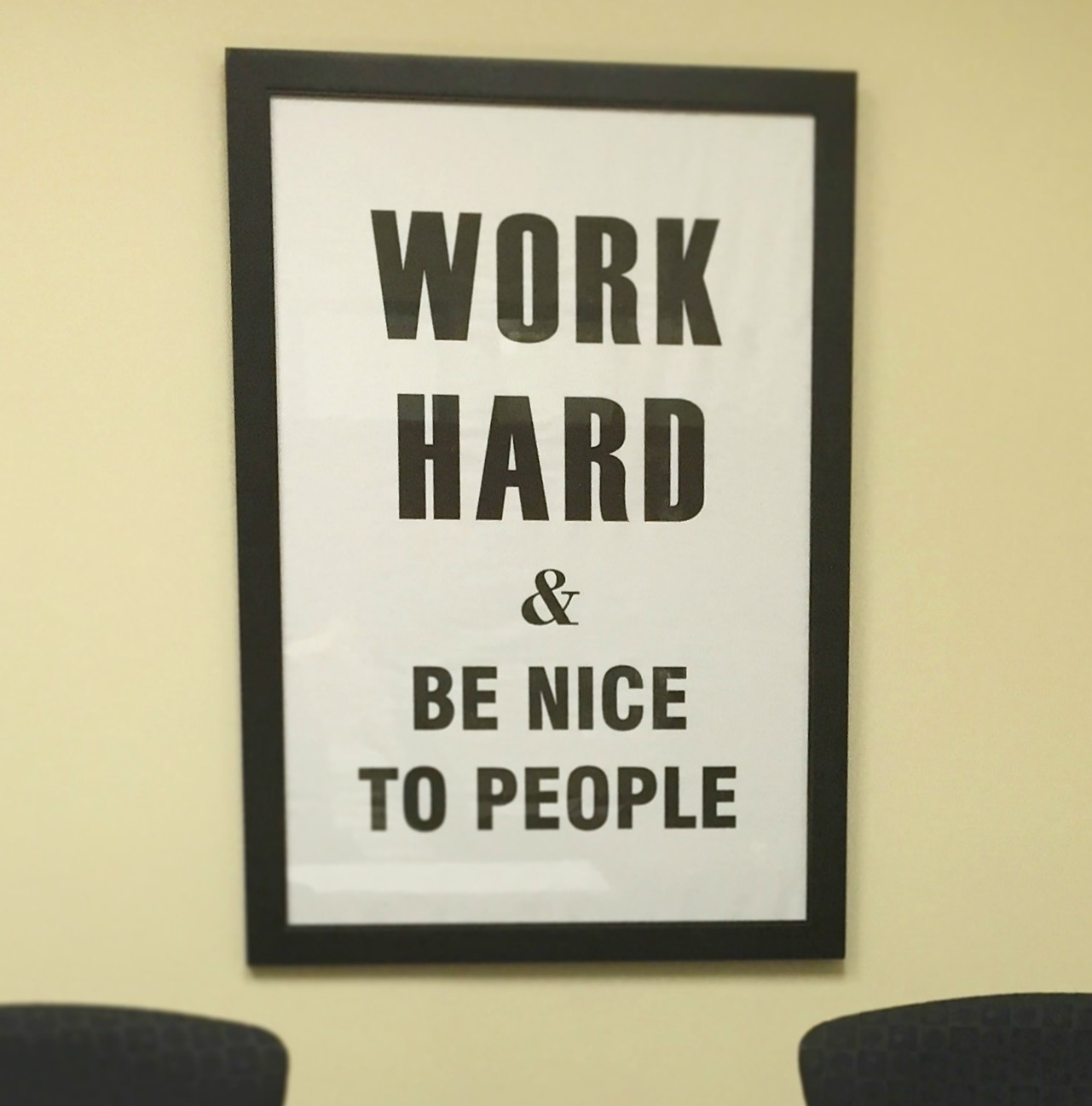 Work Hard Wall Art Printable SALTED Design Studio