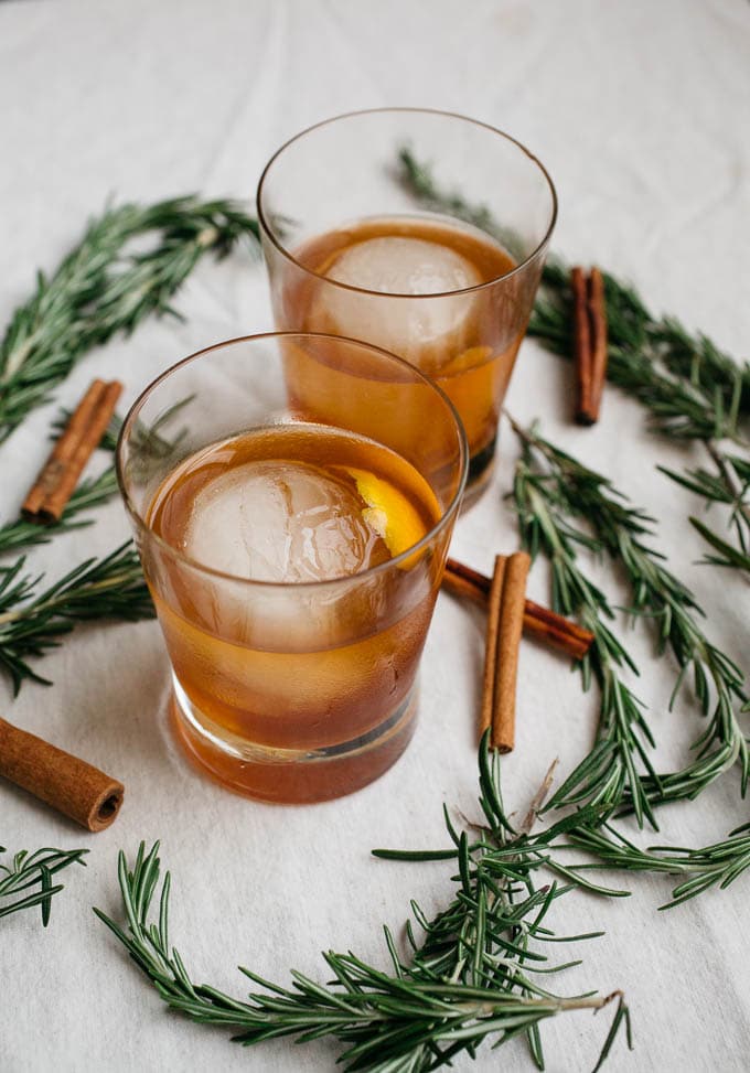 Cinnamon Rosemary Old Fashioned Salted Plains