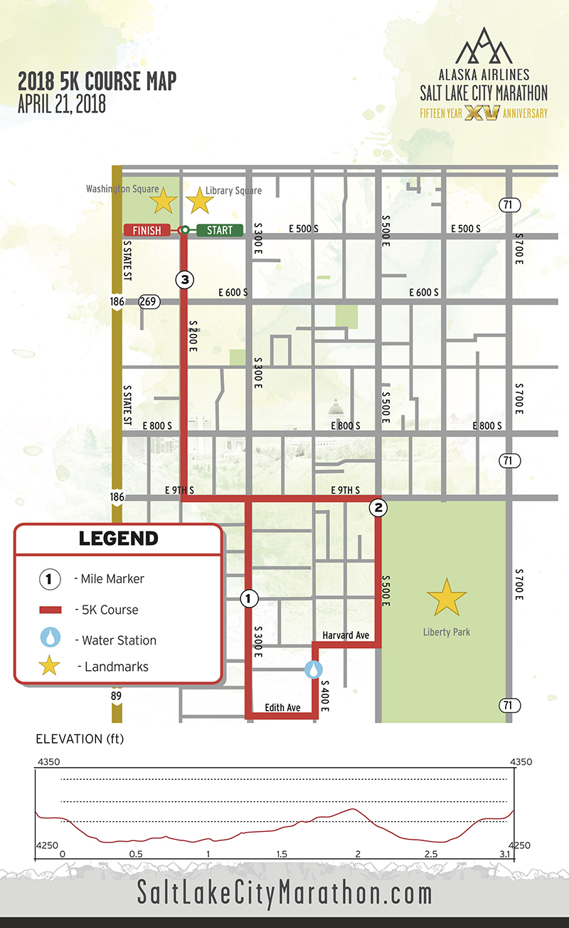 Course Salt Lake City Marathon