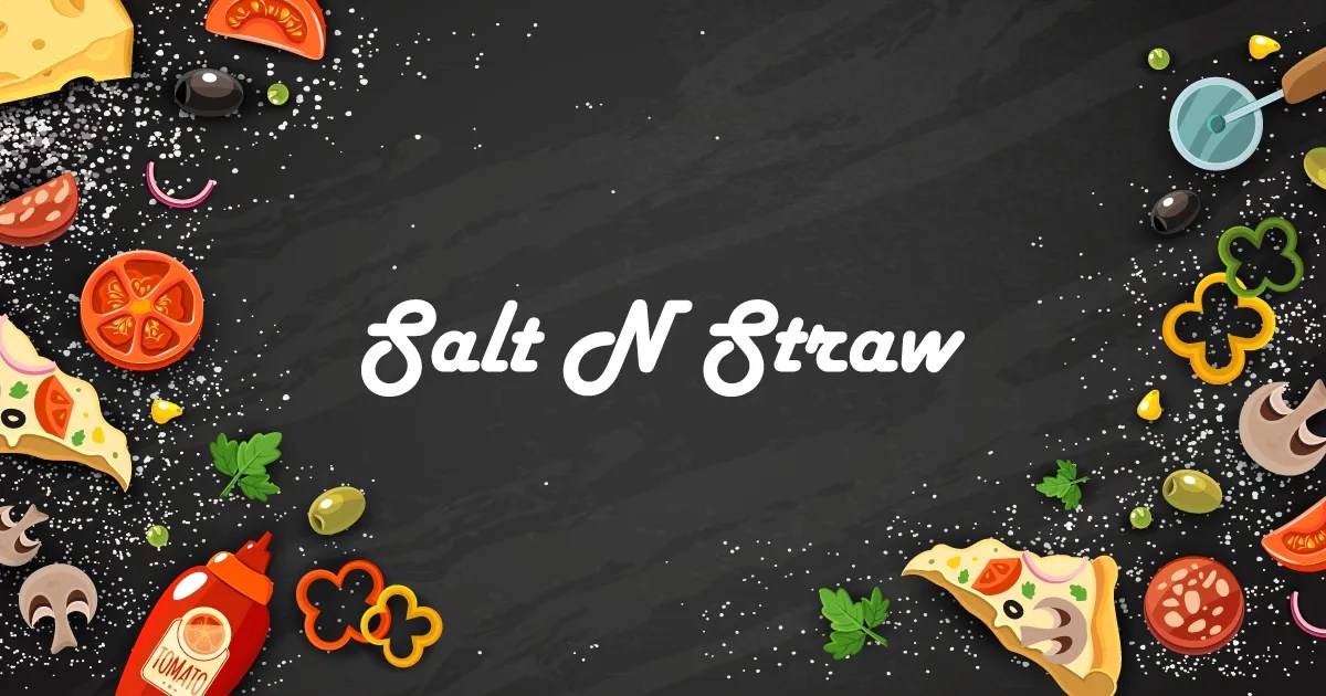 Salt N Straw Menu at TableMenus