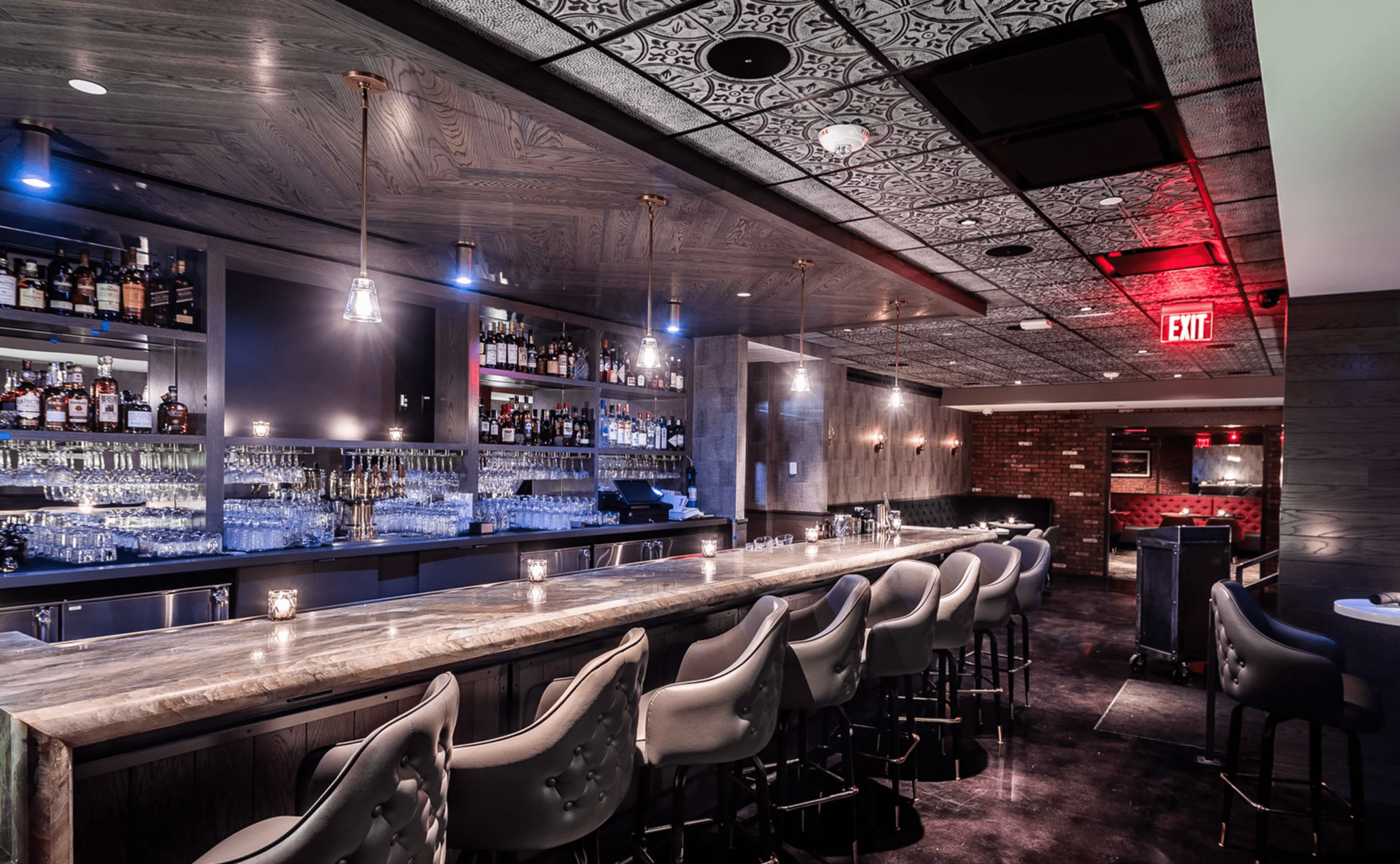 Inside Salt, a Sophisticated New Cocktail Basement in Arlington Salt