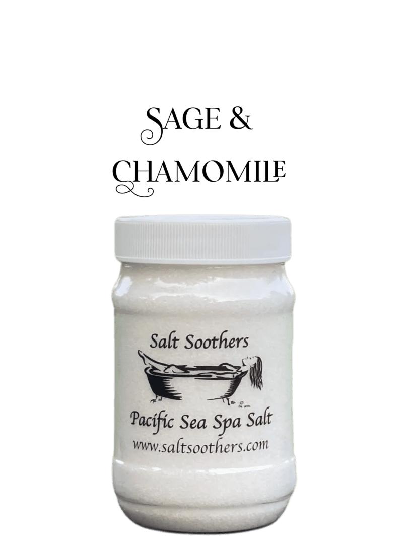 Sage & Chamomile Dye Free Pacific Sea Spa Salt Salt Soothers
