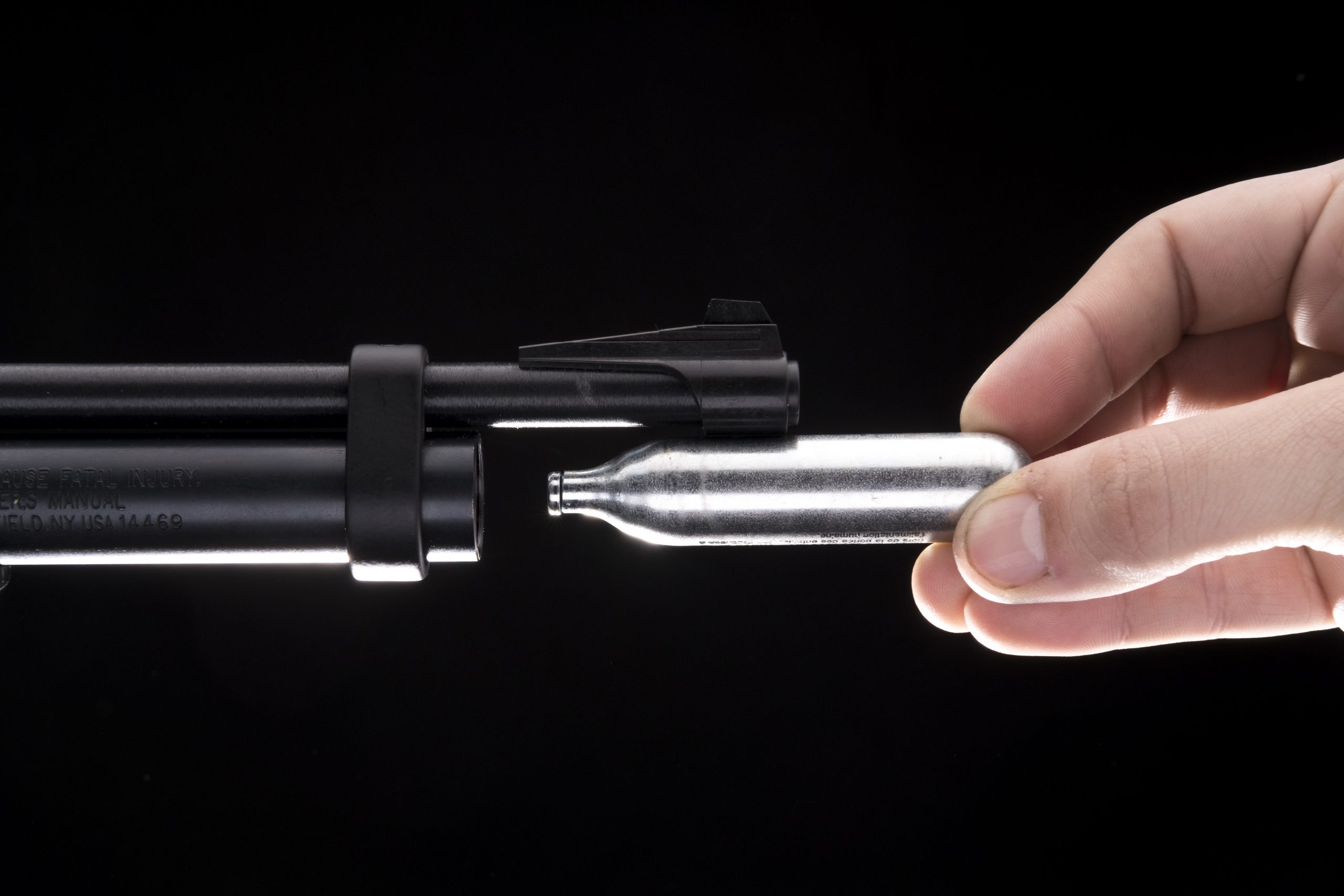 Salt Swat with Crossman 2240 Pellet Gun Salt SWAT