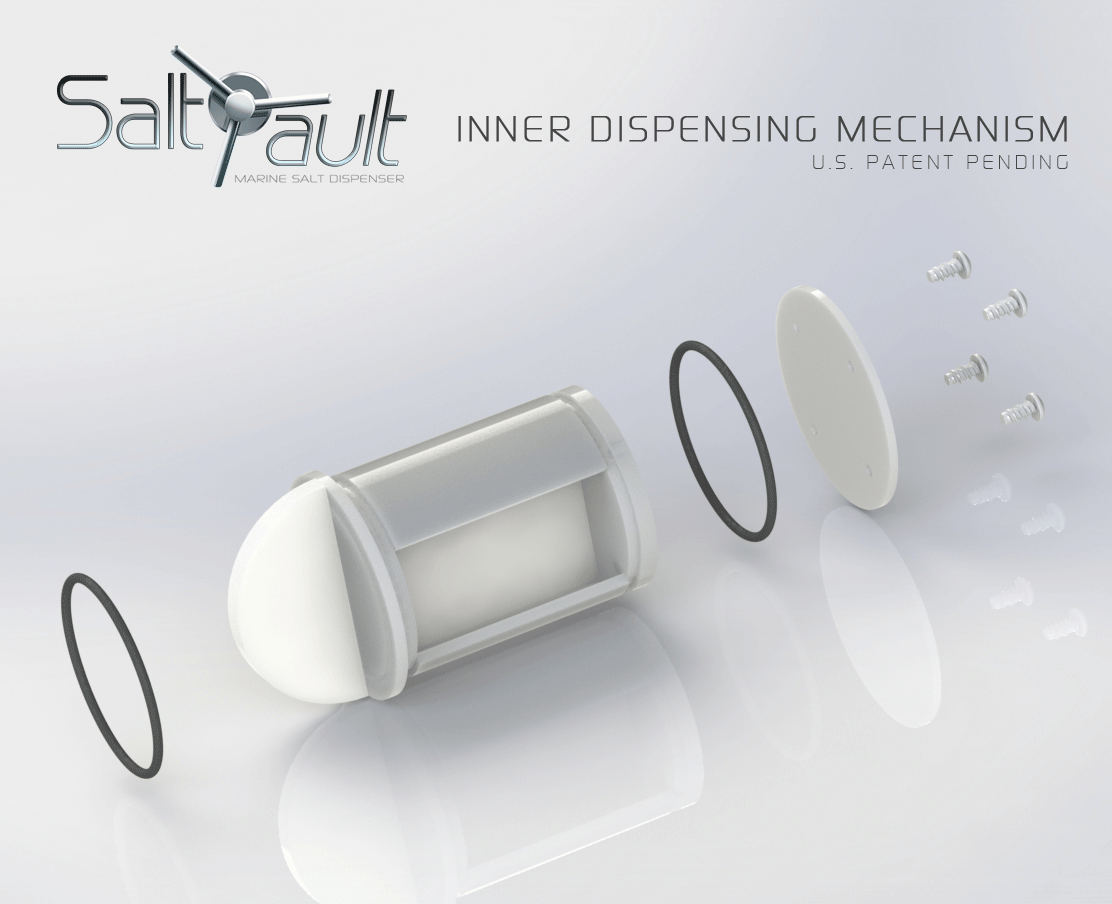 SaltVault™ Marine Salt Dispenser for Reef Aquarium Water Changes