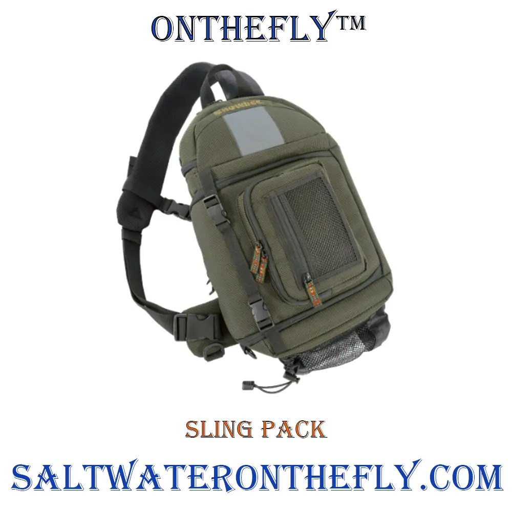 Fly Fishing Sling Bag Saltwater on the Fly
