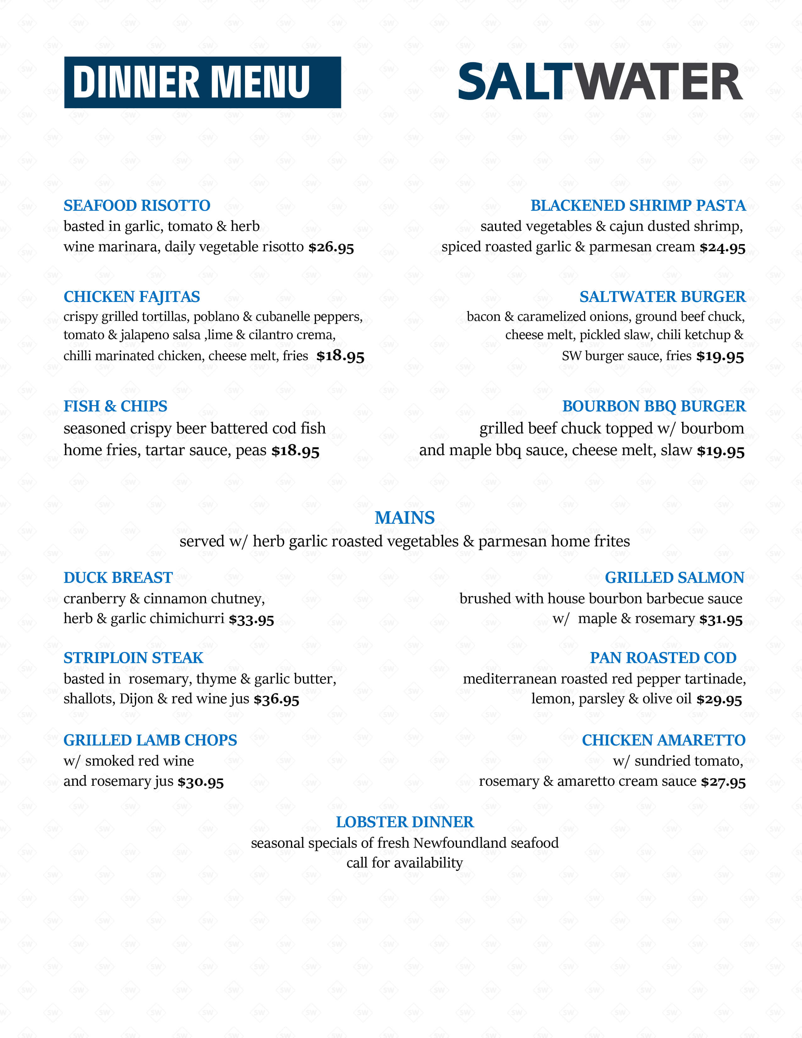 Saltwater Restaurant