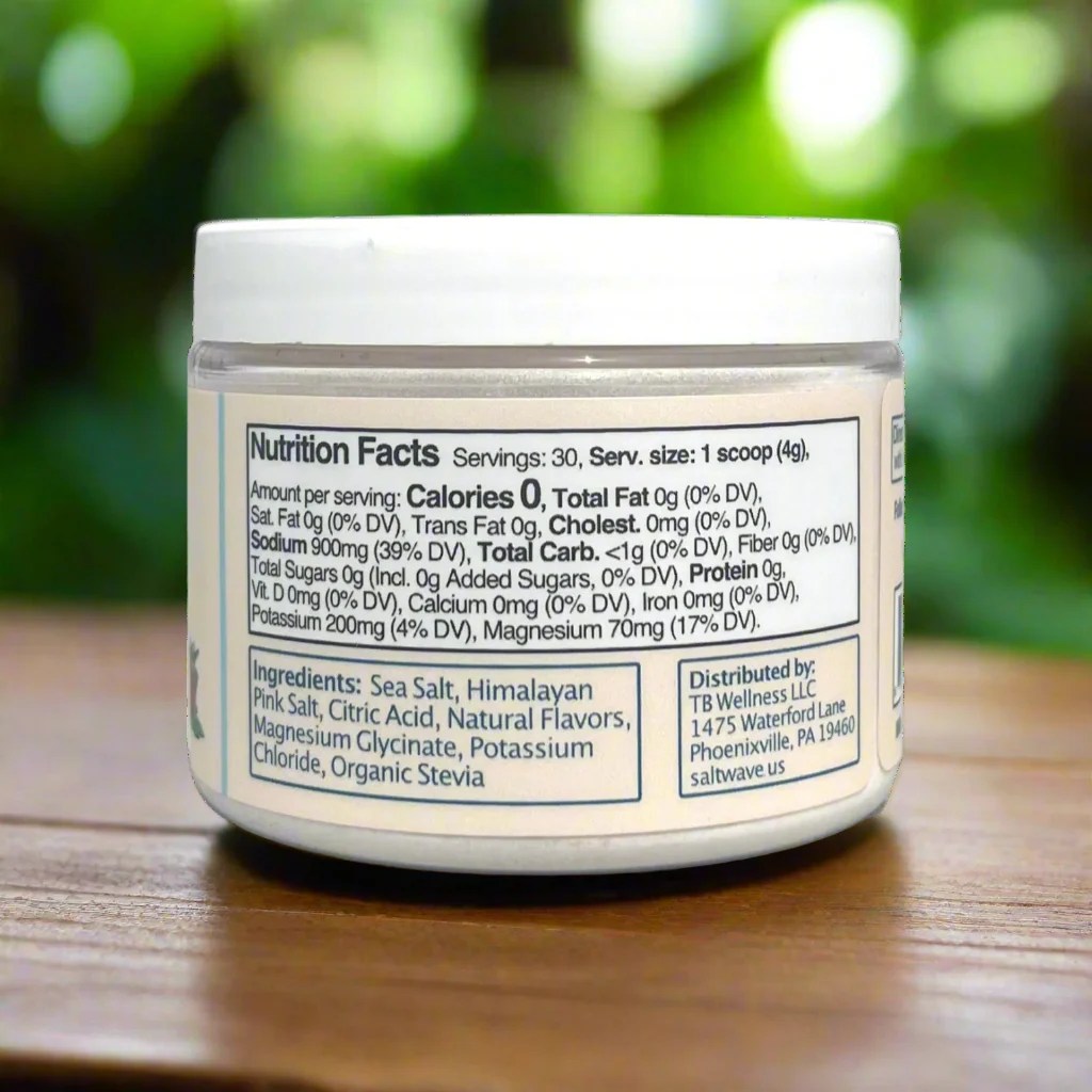 Salt Wave Natural Electrolytes