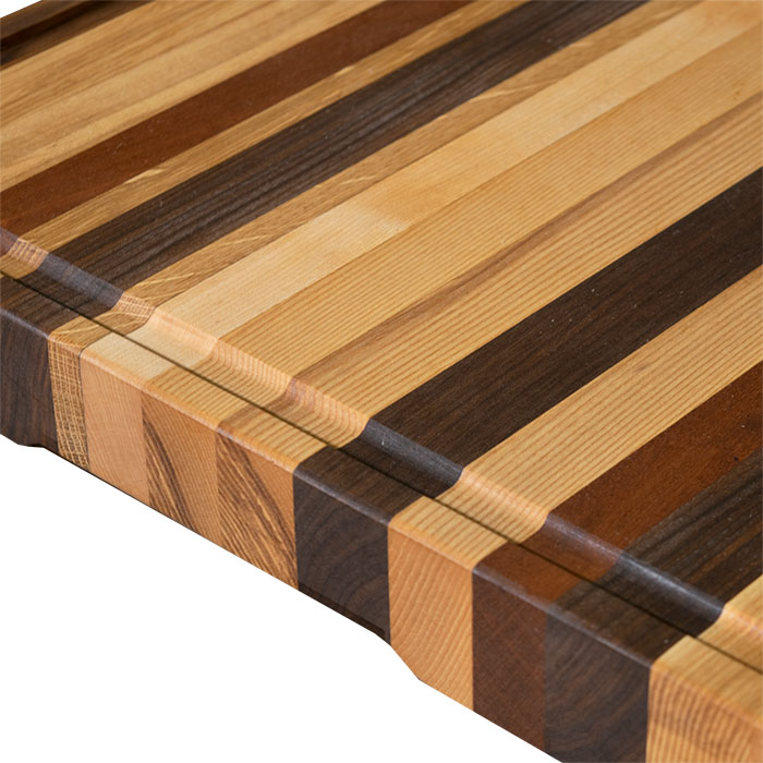 Mixed Hardwoods cutting board Saltwoods