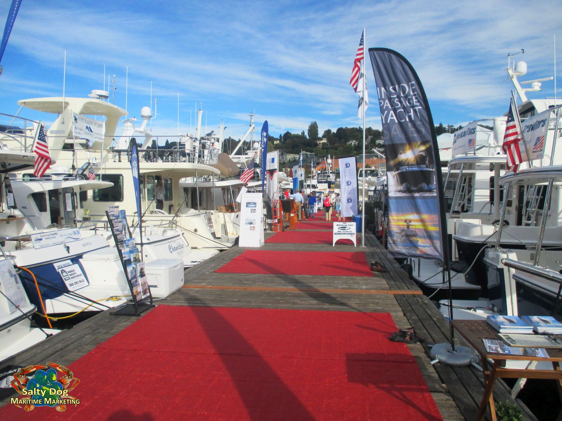 Boats Afloat, Lake Union, Seattle WA, September 2019, Fleming, Hampton