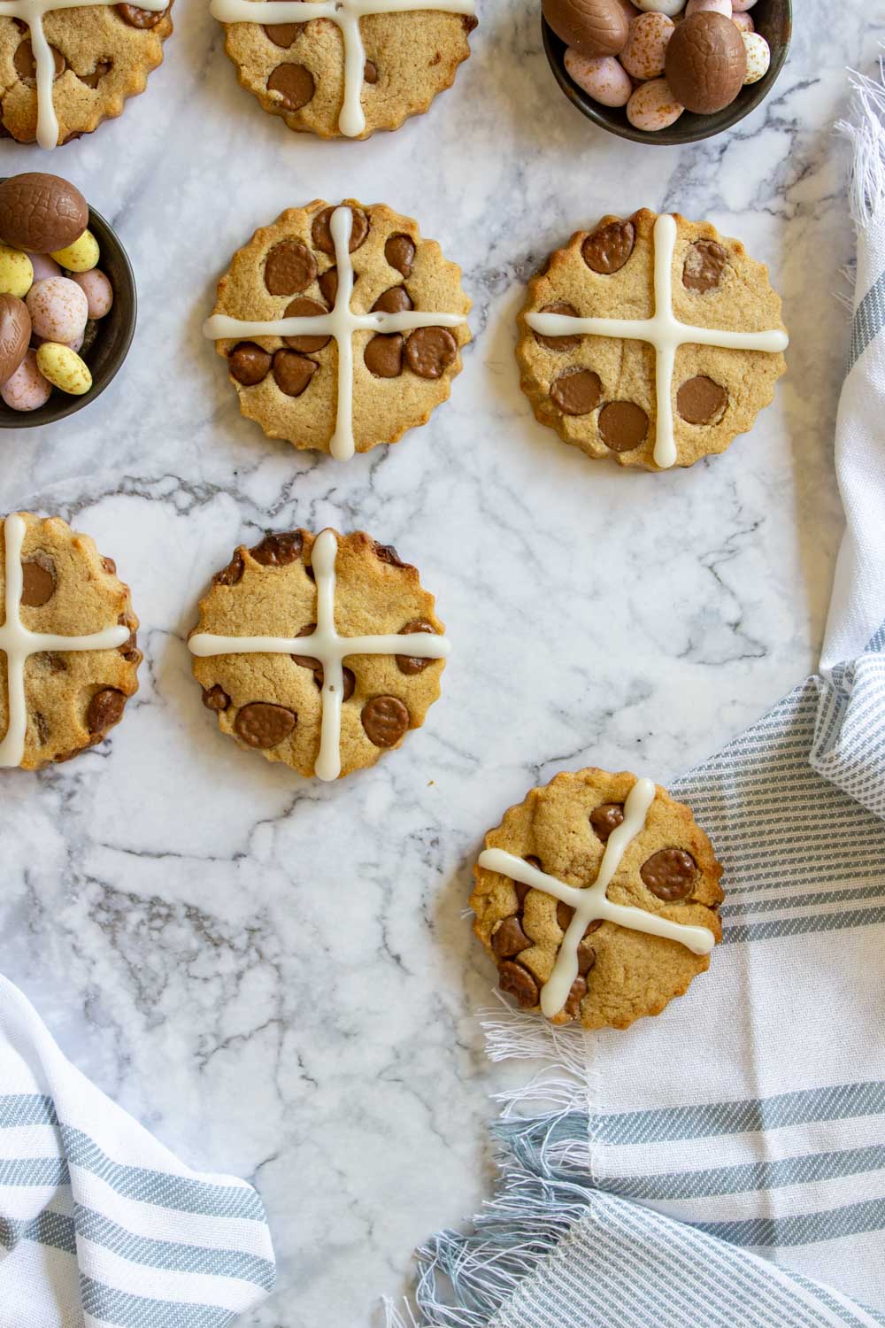 Hot Cross Bun Cookies Salty Ginger