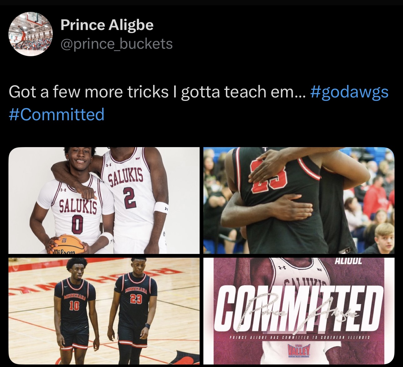 2025 Transfer Portal Page 15 SIU Men’s Basketball Presented By(01)