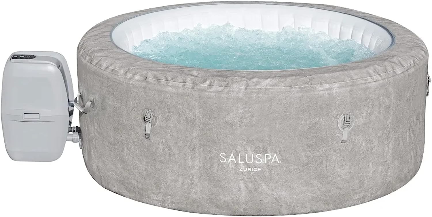 Zurich SaluSpa 24 Person Inflatable Round Outdoor Hot Tub